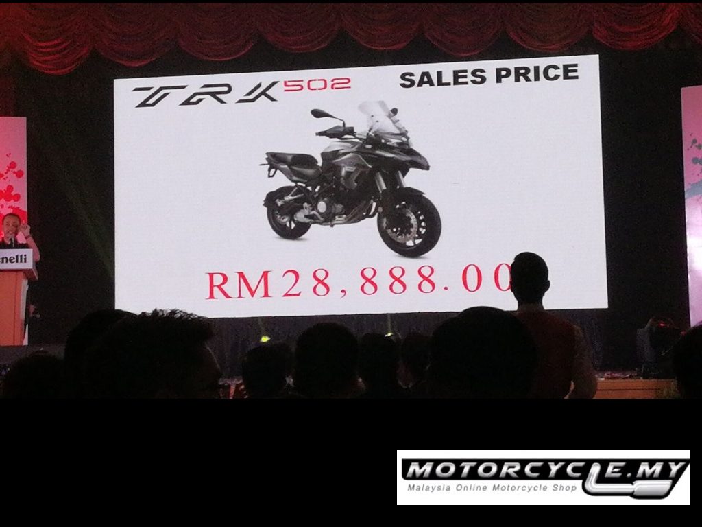 Benelli TRK 502 Malaysia