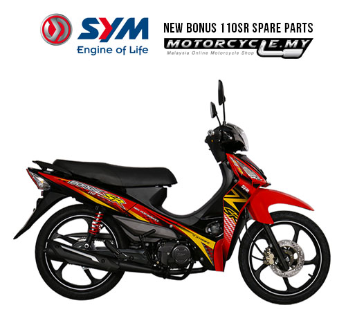 Sym Malaysia NEW BONUS 110SR Spare Parts Sym Malaysia NEW BONUS 110SR Spare Parts